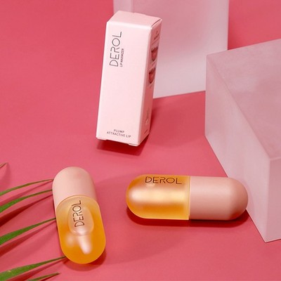 Instant Volume Lip Plumper Oil - Day & Night Nourishing Lip Care Gloss