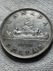 1950 Canada Silver Dollar, Low 261k Minted, .600 ASW, Nice Grade, 👀, George VI