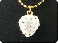 Steine Und Mineralien. Pendant Diamant Cz 3X2 Mm Vergoldet Mit 18 K Gold