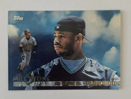 1998 Topps Milestone Ken Griffey Jr. Card #MS5 - Seattle Mariners HOF