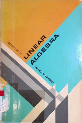 Linear Algebra Beaumont, Ross A.: