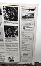 1987 Vericom VC-200 Ad Performance Computer Auto Test Tech Print