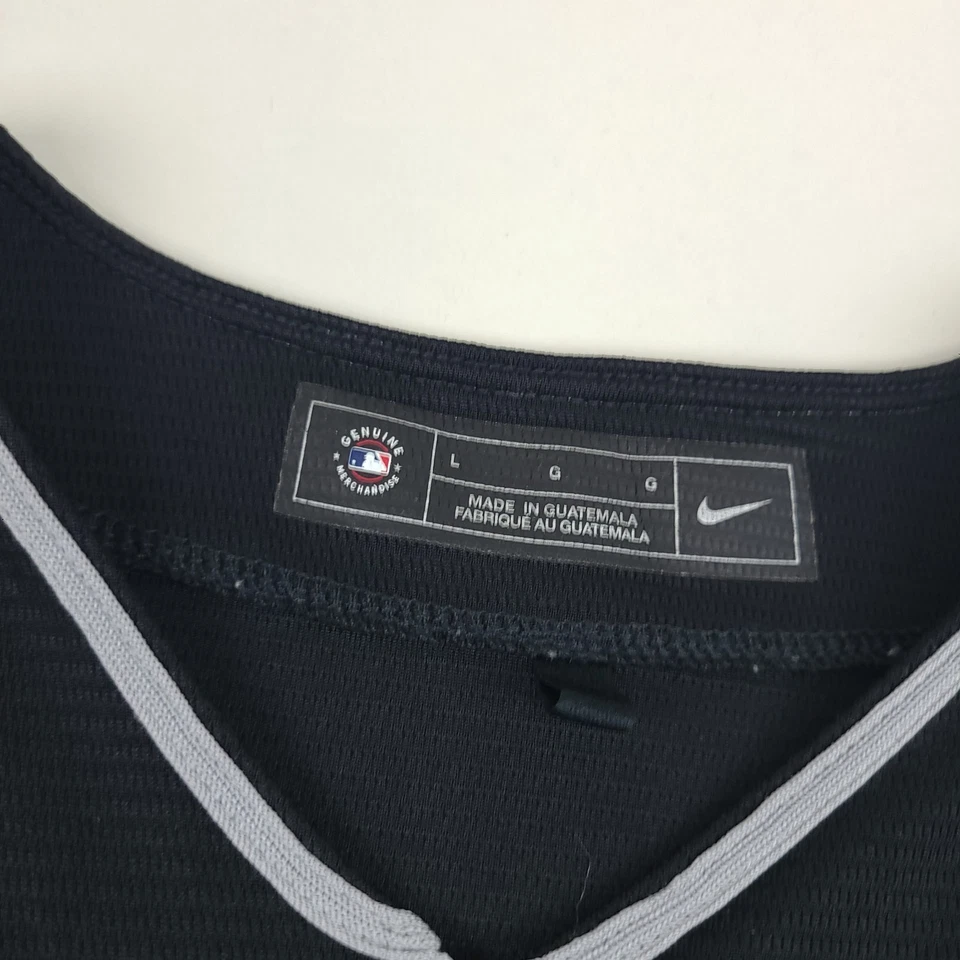 Nike Mike Trout Jersey Mens Large Black Los Angeles Angels MLB Baseball #27 - Image 4 of 4