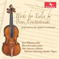 Kurt Nikkanen Works For Violin By Dinos Constantinides Performe (Cd) (Us Import)