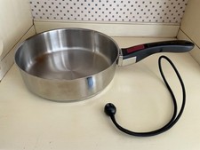 New Magma Cookware 10 inch 3 qt Frying Pan w/ Removable Handle Tie Cord