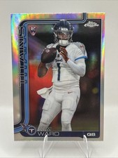 2025 Topps Chrome - Rookies Cam Ward #314 Refractor (RC)