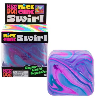 Schylling Needoh Nice Cube Swirl stress toy random color NEW sealed USA