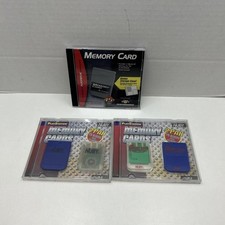 Performance Sony PlayStation 1 PS1 Memory Card Case Holder with 8 Memory Cards