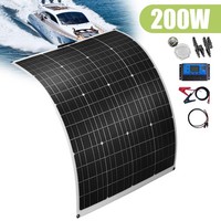 Flexibel Solarpanel Solarmodul 200W Monokristallin FüR Wohnmobil Boot De