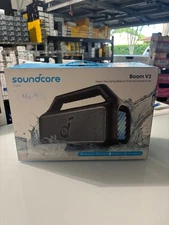 Anker Soundcore Boom V2 Outdoor Bluetooth Speaker w Subwoofer, 80W IPX7 A3138J11