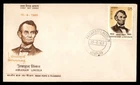Mayfairstamps India FDC 1965 Abraham Lincoln First Day Cover aaw_82193