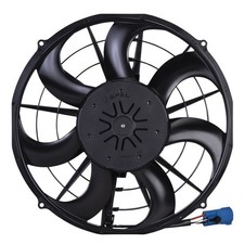 Spal Advanced Technologies Electric Cooling Fan 16 In Fan 12v 30107101-pkg