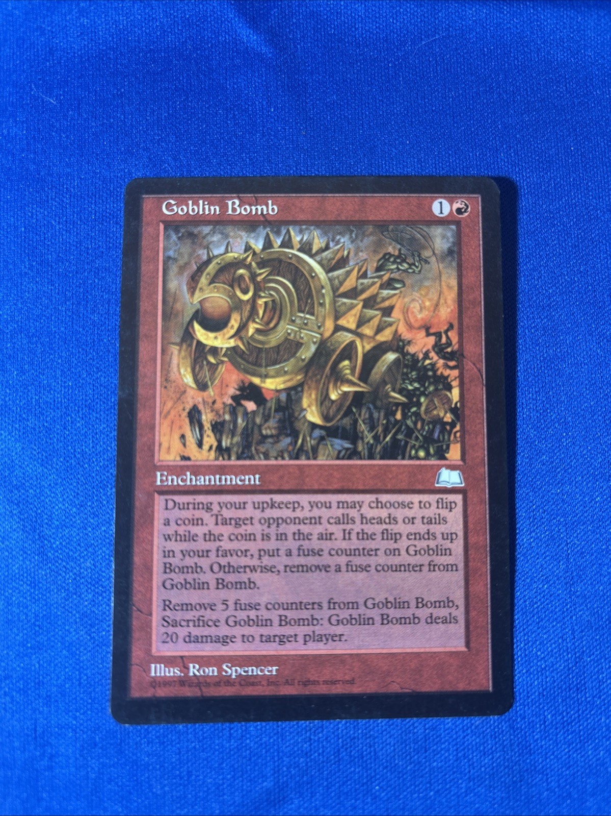 GOBLIN BOMB LP Weatherlight Reserved List mtg Magic fast shipping