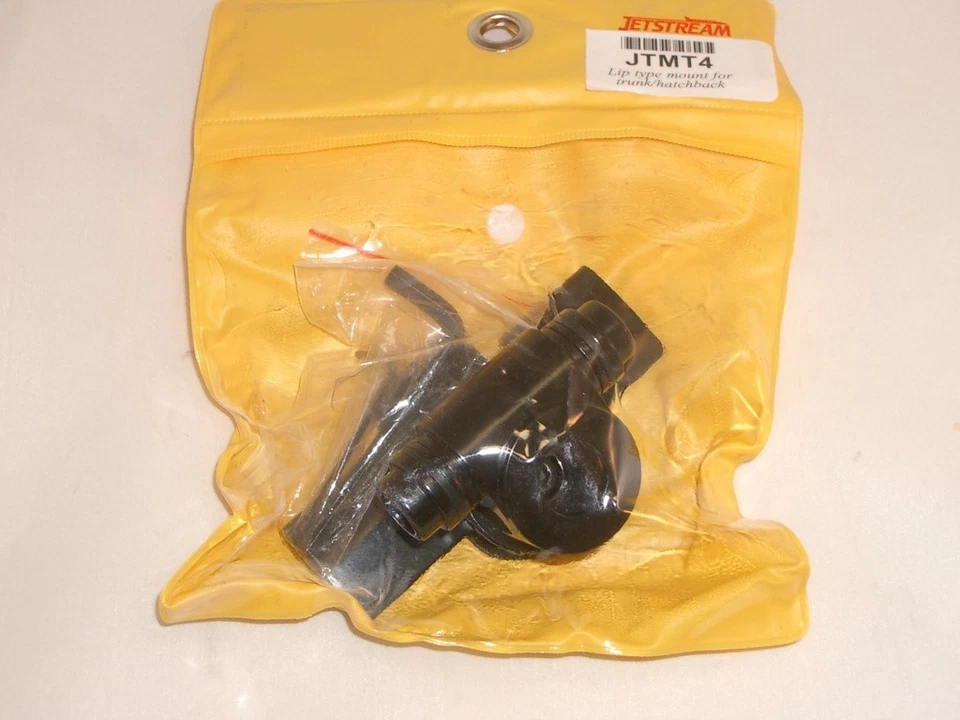 JETSTREAM JTMT4 AJUSTABLE MALETERO LABIO ANTENA MONTAJE NEGRO MB400 Foto 3 de 3