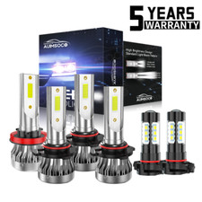 For Chevy Silverado 1500 2500hd 2007-2015 Led Headlights Fog Light Bulbs Combo For Chevy Silverado 1500 2500hd 2007-2015 Led Headlights Fog Light Bulbs Combo