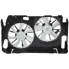 1Pcs Radiator Condenser Cooling Fan Assembly For 2009 2010 2011 2012 Toyota RAV4