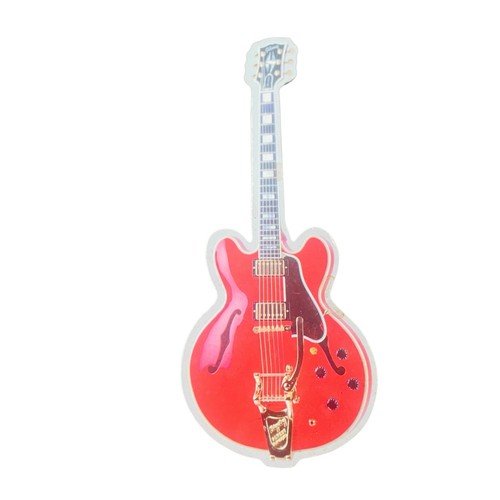 Set 5 magneti frigo chitarra vintage musicista da collezione - Foto 5 di 9