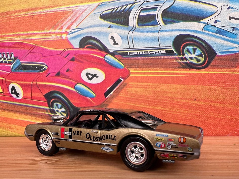 Johny Lightning Hurst Hairy Oldsmobile Cutlass twin 455 engine car | eBay