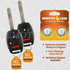 2 For 2010 2011 2012 2013 2014 Honda Insight Keyless Entry Remote Car Key Fob (For: Honda Insight)