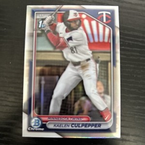 Kaelen Culpepper  -  2024 Bowman Chrome Draft Refractors #BDC98