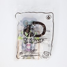 2020 McDonald's Happy Meal Toy Discovery MINDBLOWN UV Bot Robot 6 Green