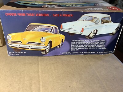 1 25 scale model parts Double Whammy 53 Studebaker Rear View
