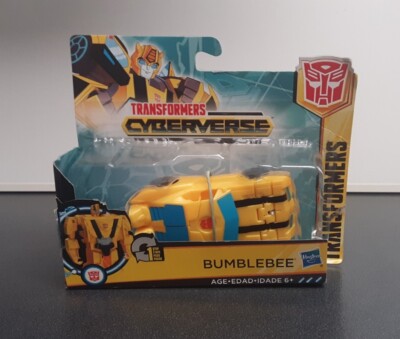Transformers Cyberverse Bumblebee Complete 1-step Action Figure New