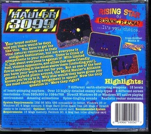 Hauler 3099 Pc Games Rare Vg Complete Jewel Case Magicom Space Ship Scifi Ebay