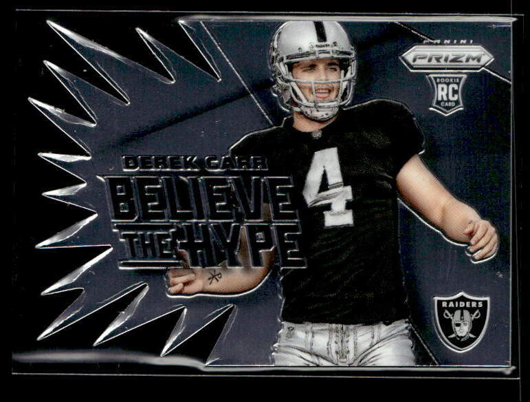 2014 Panini Prizm #BH15 Derek Carr Believe The Hype mint