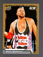 2022 UPPER DECK AEW GOLD #2 COLT CABANA