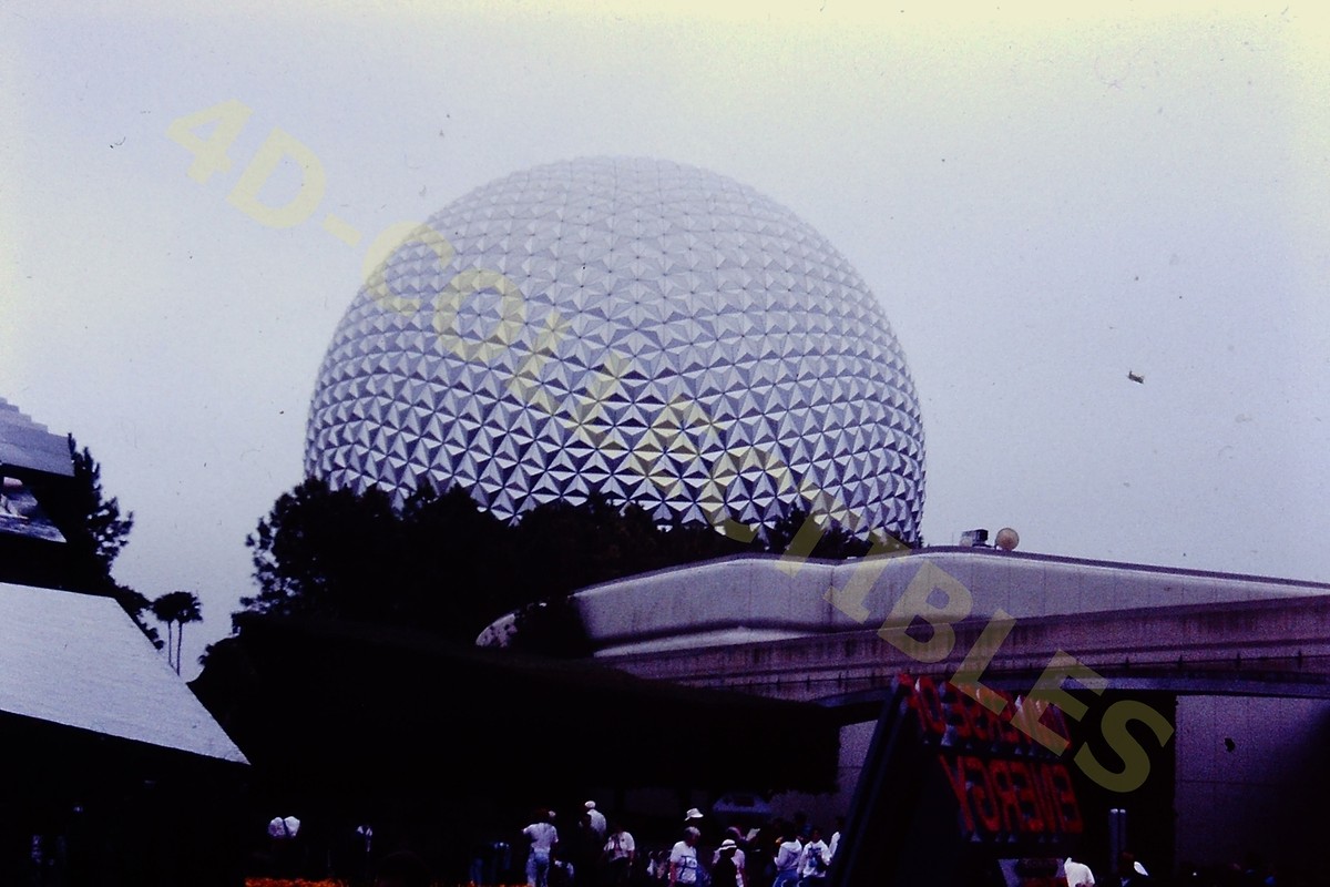 Original slide photo 1980s Walt Disney World Epcot Center | eBay