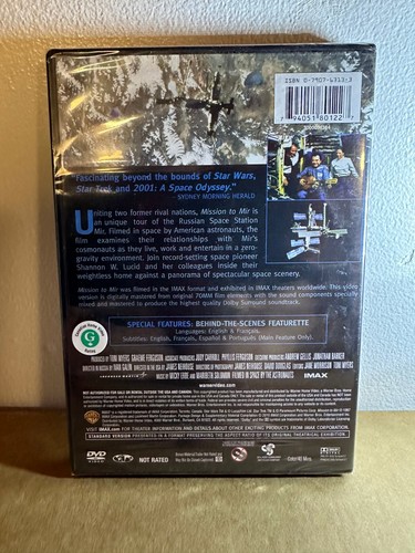 IMAX - Mission to Mir (DVD, 2001) Brand New/Sealed - Picture 2 of 2