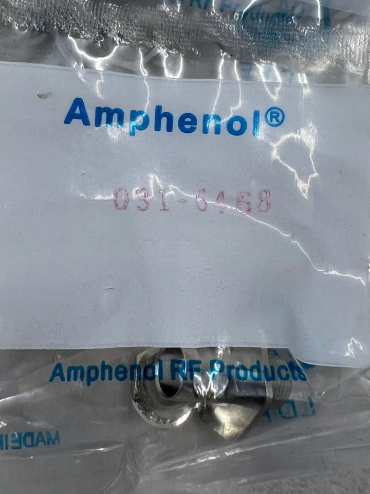 AMPHENOL 031-6468 CONNECTORS Threaded Screw (LOT OF 10) NOS (A) - Image 3 of 4