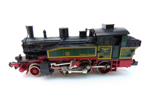 Fleischmann N 7033 Dampflok BR 91.3 #33 Lokalbahn, schwarz/grün, Stoomloc, steam - Photo 2/11