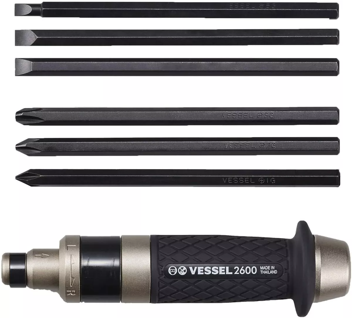 VESSEL Japan Impact Screw driver JIS Set Japan No.260002 eBay