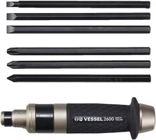 VESSEL Japan Impact Screw driver JIS Set Japan No.260002