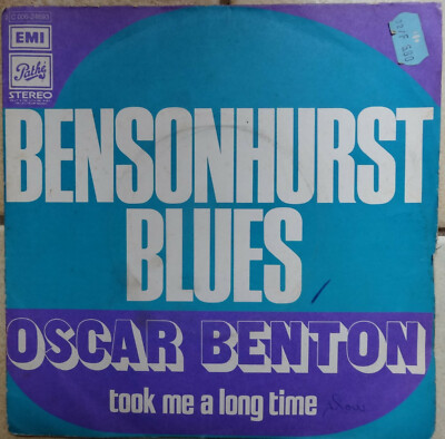 Oscar Benton - Bensonhurst Blues - Took me a long time - Vinyl 45 Tr