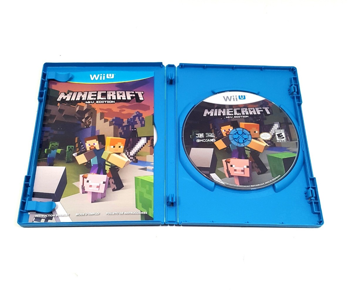 Minecraft Wii U Edition Nintendo Wii U 2016 Complete Manual