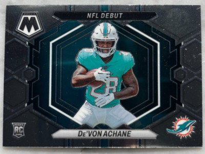 2023 Panini Mosaic Devon Achane rookie card #ND-8 - NFL