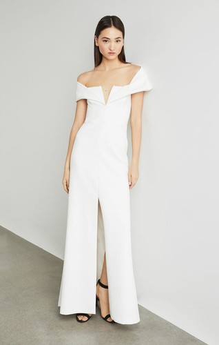 NWT BCBG MAX AZRIA $368 OFF WHITE 