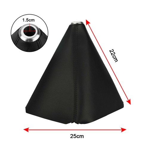 1pc Shifter Boot Cover Car Shift Knob Cover dustproof Accessories PVC Leather - Picture 5 of 12