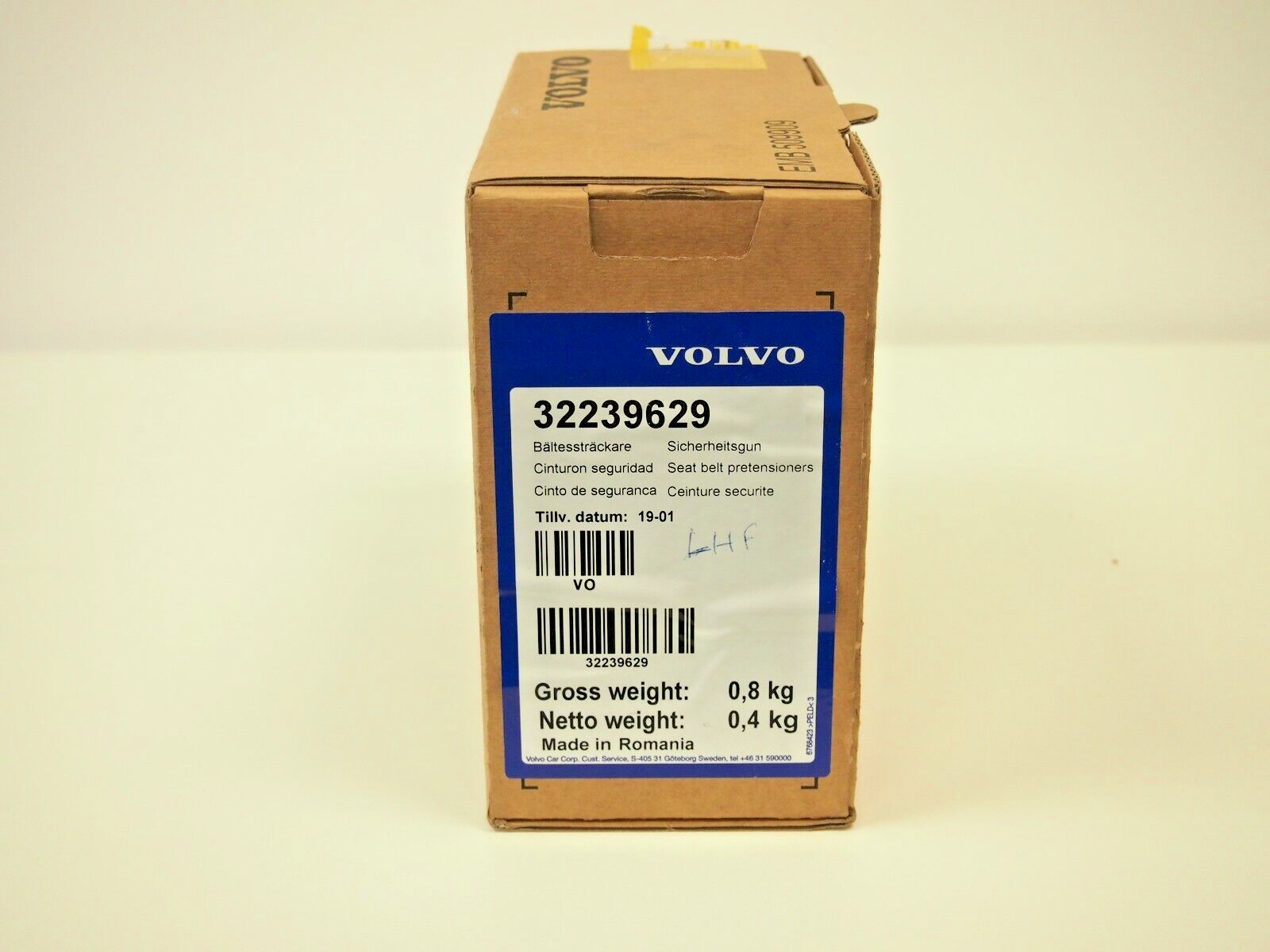 GENUINE Volvo XC90 Front or Rear Seat Belt Pretensioner 32239629 