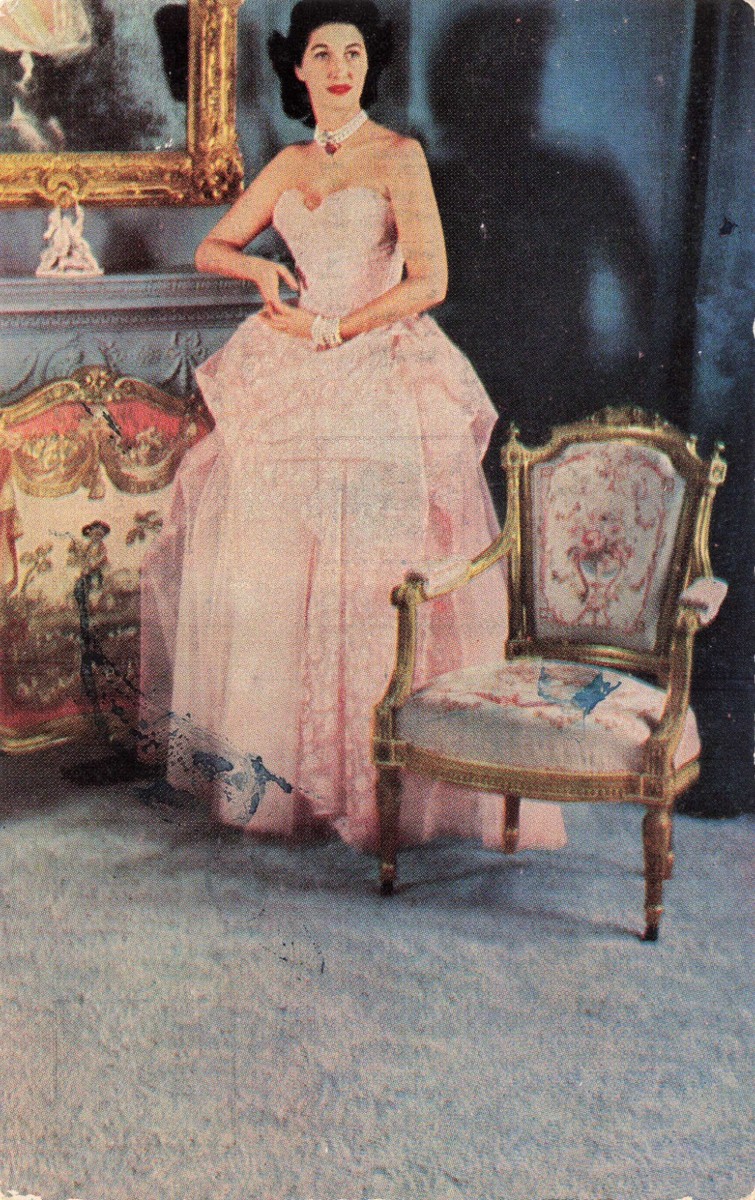 Postcard TX Lubbock Dress Maggi McNellis Clyde Newhouse Fashion