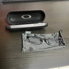 Oakley Stel Plate Powder Coal Eyeglasses with Case