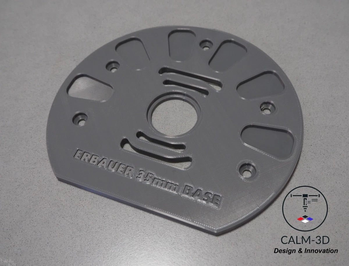 Erbauer ER2100 Compatible Plunge Router Base for Brass Guide