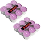 36 X LILAC SCENTED COLOURED TEA LIGHTS CANDLES TEALIGHTS - GIFT - MADE IN EUROPE