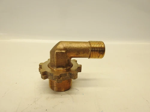 PROFLO PF18012 Rough Brass Fiberlock Shower Elbow - Picture 3 of 5