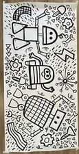 Giant Coloring Sheet Handmade 3 Ft By 6 Ft