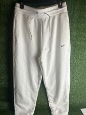 Women's Dri-FIT Tear-Away Basketball White Pants Size Medium Nike
