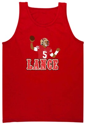 Trey Lance San Francisco 49ers Pic TANK-TOP
